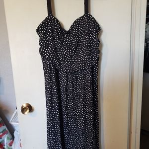Polka dot summer dress